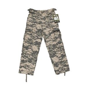 Rothco Camouflage Pants Kid's Small Military BDU Fatigue ACU Digital Camo NWT